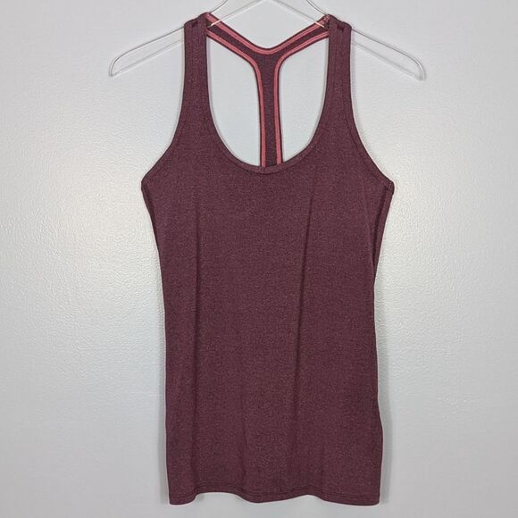 The North Face Tops - The North Face Maroon Racer Back Tank Top Women's Medium